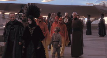 Amidala sur Coruscant