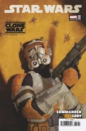 Couverture alternative "15 ans de Star Wars: The Clone Wars" de E.M. Gist