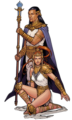 Gav et Jori Daragon, navigateurs de l'hyperespace.