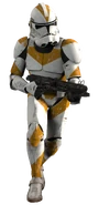 Un soldat clone du 212e Bataillon d'attaque.