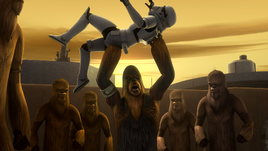 Mission pour libérer les prisonniers Wookiee