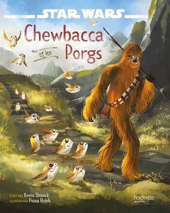 Chewbacca et les Porgs