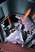 Couverture alternative "40 ans de Star Wars" sans texte de Amy Reeder