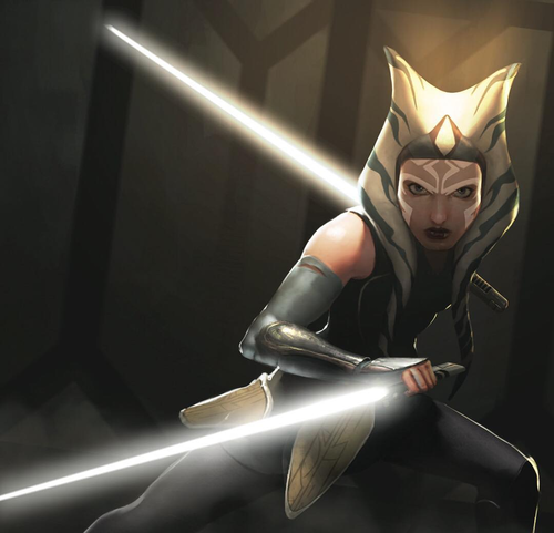 Sabre laser d'Ahsoka Tano, Star Wars Wiki