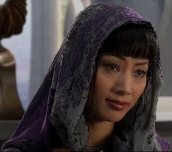 Bana Breemu dans sa scène coupée de l'épisode III.