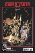 Couverture alternative "40 ans de Star Wars : Le Retour du Jedi" de Chris Sprouse