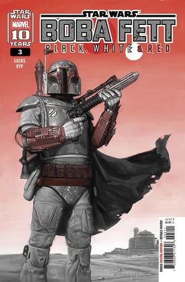 Boba Fett – Black, White & Red 3