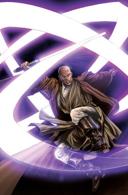 Mace Windu employant le Vaapad.