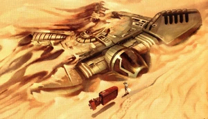 Rey découvrant le Cargo Léger 690.