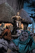 Couverture alternative sans texte "40 ans de Star Wars : Le Retour du Jedi" de Chris Sprouse