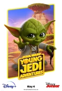 Yoda YJA S1 character poster.jpg (1,75 Mio) Affiche, version Yoda