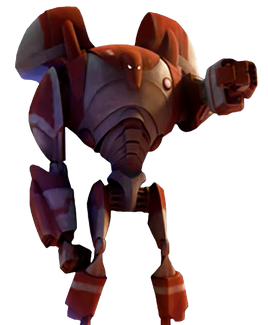 Super droïde de combat rocket
