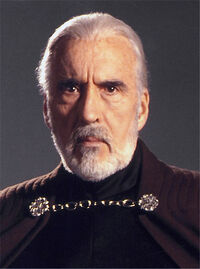 Le Comte Dooku, un personnage humanocentriste qui détestait profondément les cyborgs et par extension les droïdes.