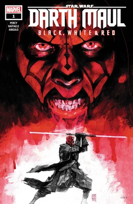Dark Maul : Black, White & Red 1