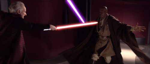 Duel dans le Bureau de Palpatine