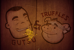 Gutsu and Truffles Background