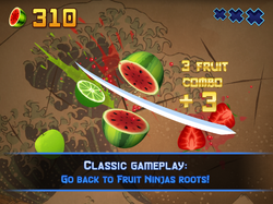 Fruit Ninja Classic/Version History, Fruit Ninja Wiki