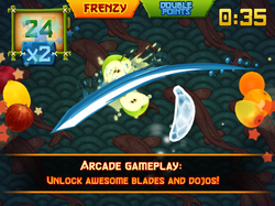 Fruit Ninja Classic+ Blade Powers (incomplete) : r/AppleArcade