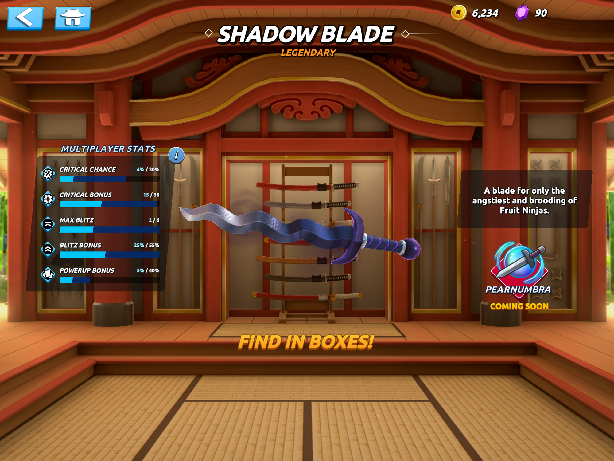 Shadow Blade Fruit Ninja Wiki Fandom