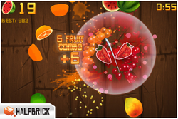 Fruit Ninja Classic World Record: 37,144 on Make a GIF