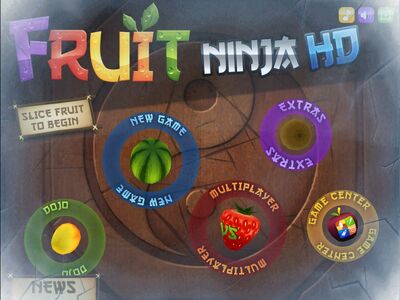 Fruit Ninja Update Allows for Game Center Multiplayer Games