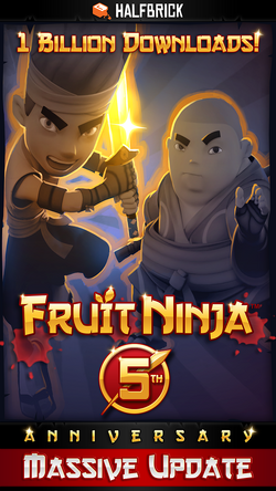 Evolution Of Fruit Ninja Games 2010-2023 