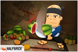 Fruit Ninja Classic World Record: 37,144 on Make a GIF