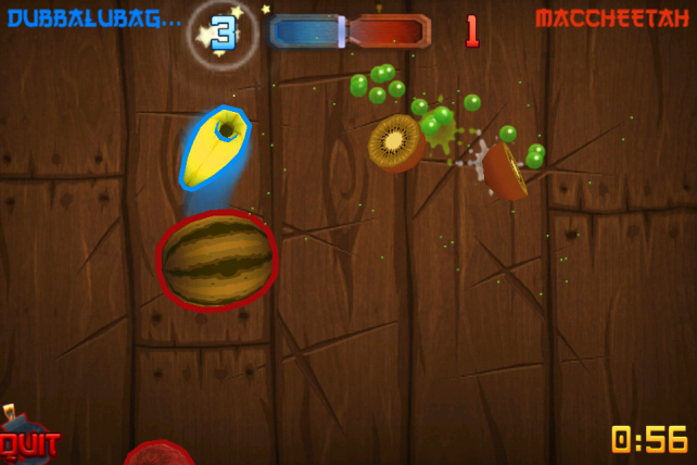 The fastest and most intense multiplayer Fruit Ninja is coming