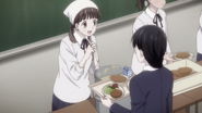Saki meets Torhu in middle school