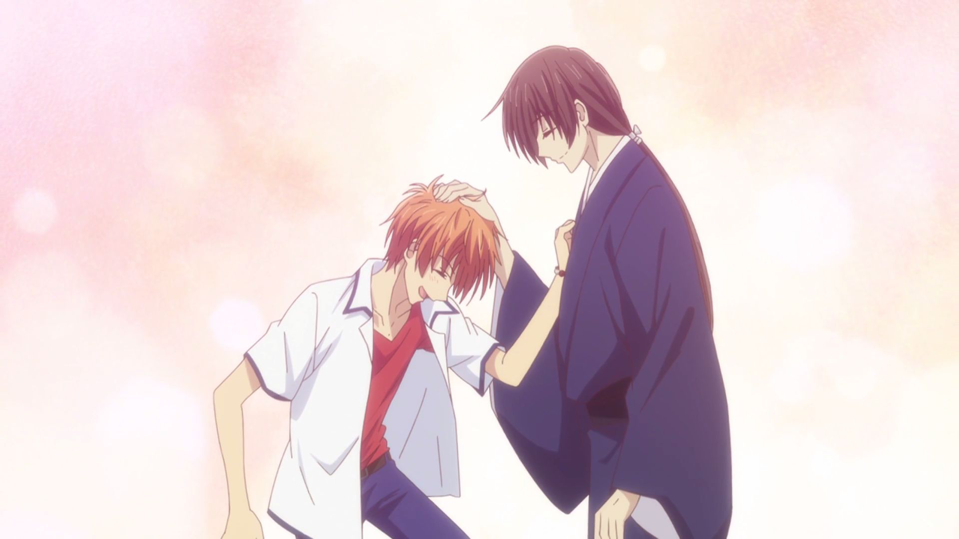 fruits basket a tohru e kyo namoram