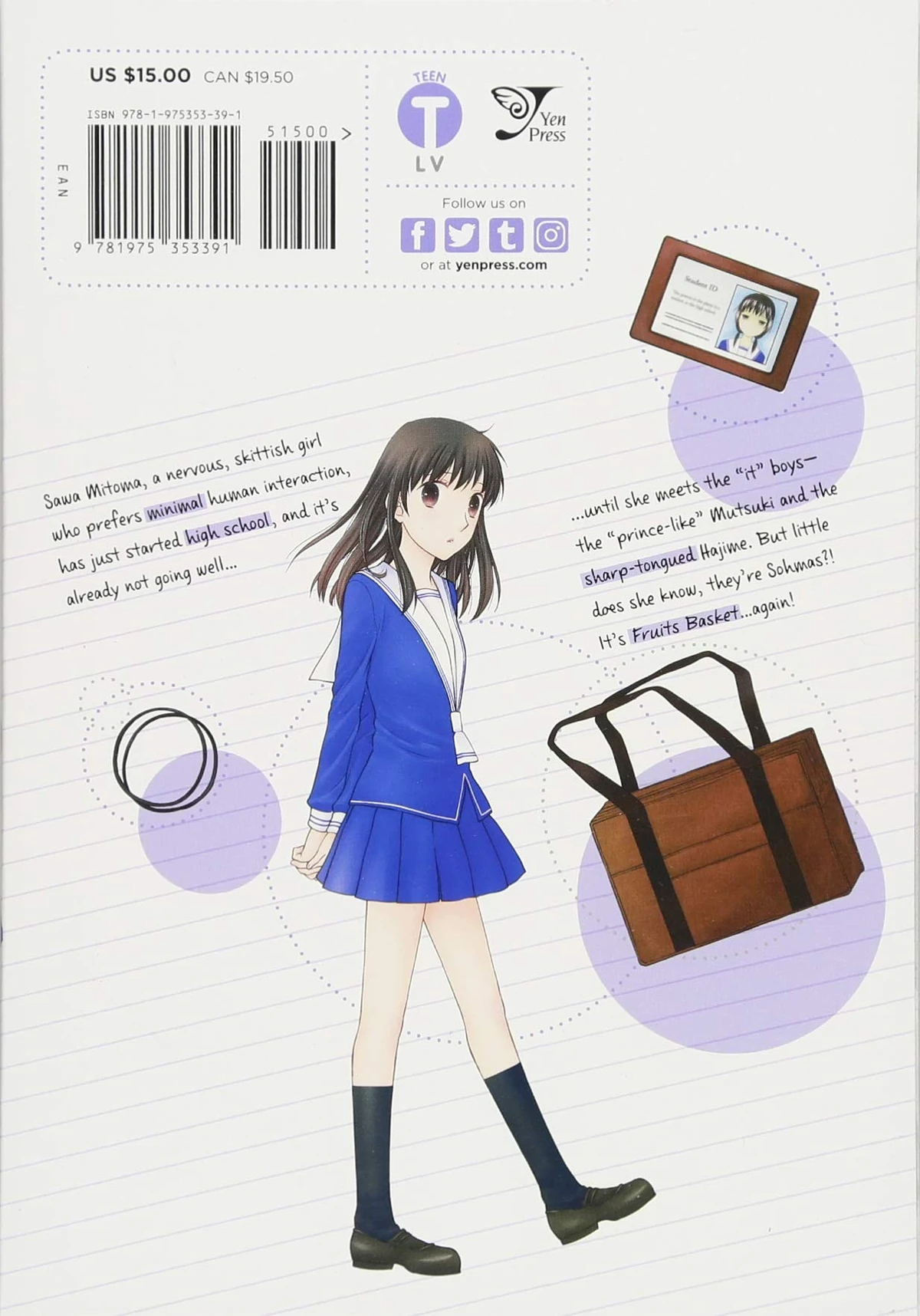 Volume 1 (Fruits Basket Another) Fruits Basket Wiki Fandom