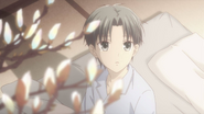 Shigure cried upon dreaming about Akito and sensing that she was conceived.