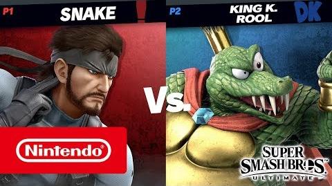 Super Smash Bros. Ultimate – Gameplay de King K. Rool (Nintendo Switch)