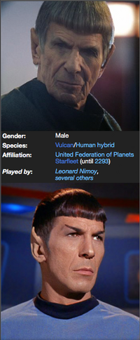 Spock infobox