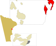 Location of McMurdo City, Victoria Land