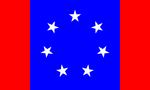 A variant of the flag using direct colors.