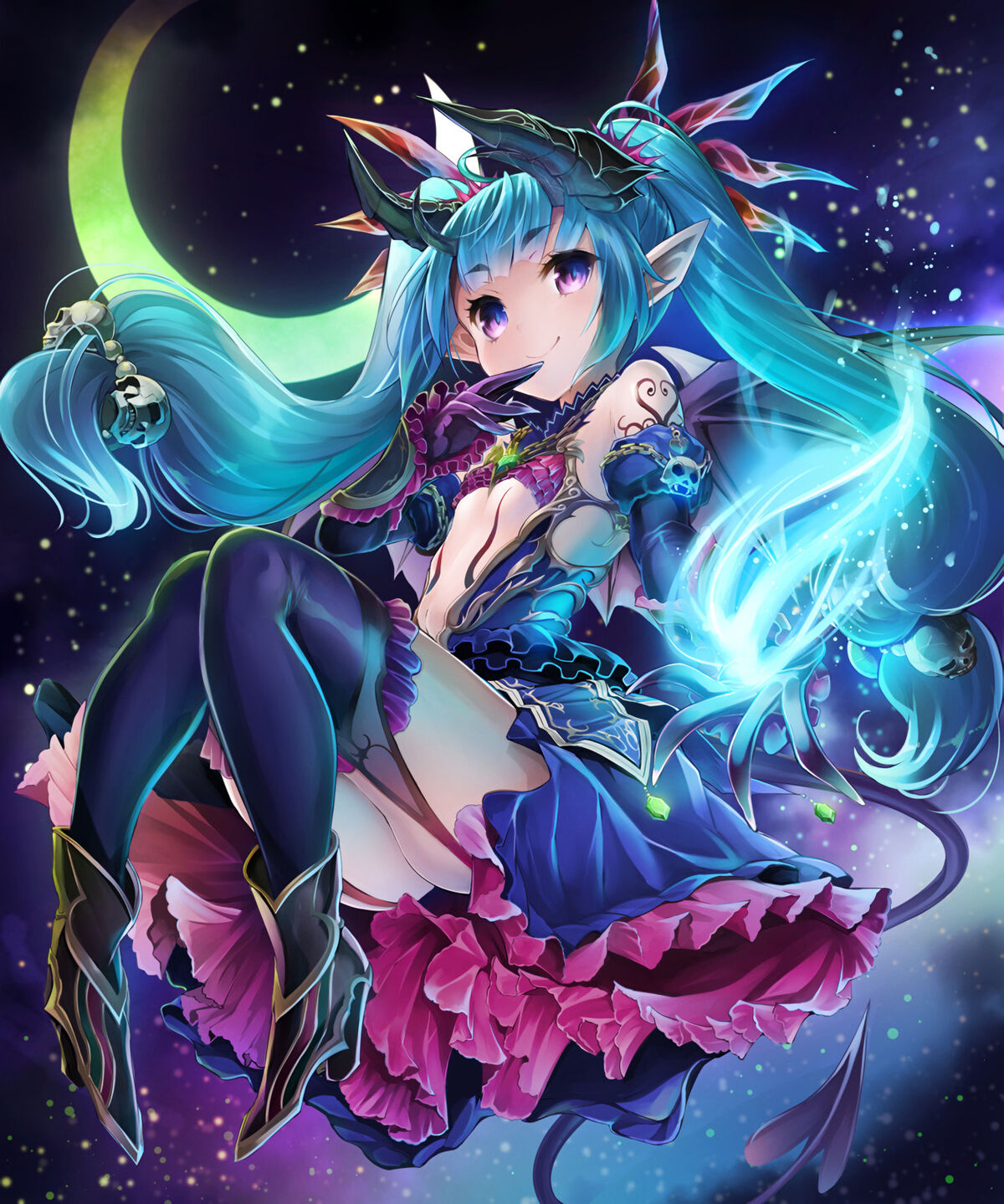 SKARNZ DEVIL FRUIT Ⅲ purple 紫 Sky Devil Slayer Curse | Fairy Tail Fantasia RPG Wiki | Fandom