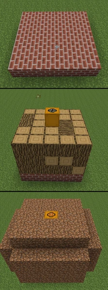 A simple rectangular Charcoal Pit