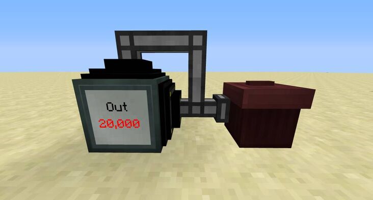 Transfer Node (Energy) (Extra Utilities 2) - Official Feed The 