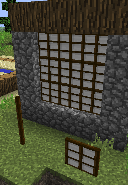 minecraft japanese wall