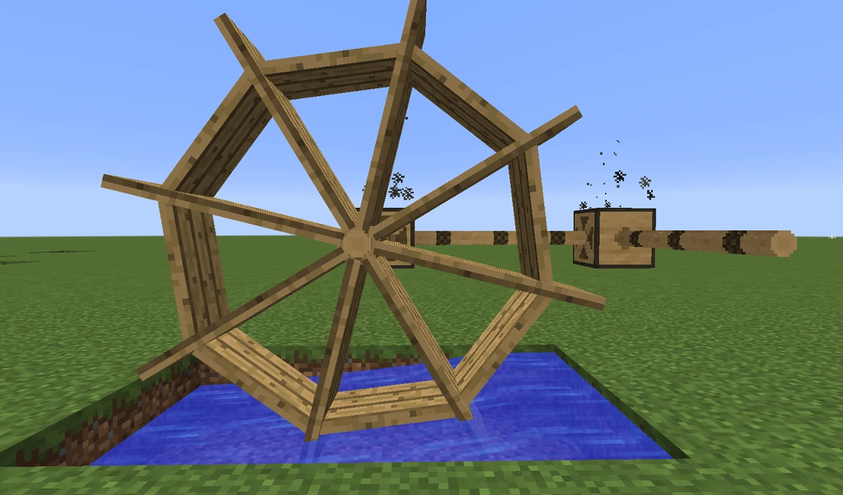 Water Wheel (Better With Mods) Official Feed The Beast Wiki