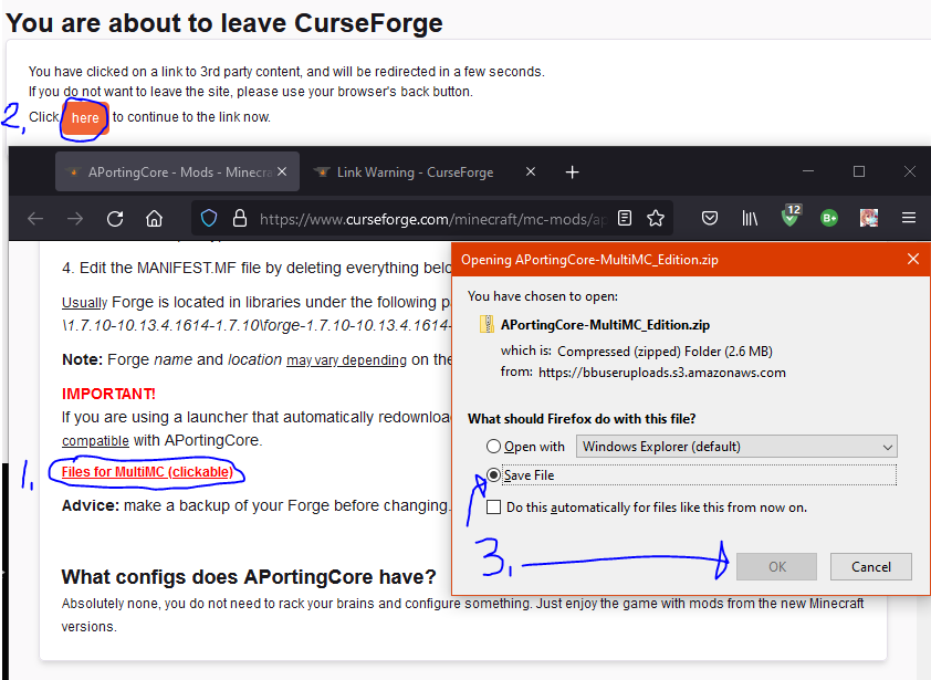 How To Add Mods To Your CurseForge Profiles and MultiMC Instances