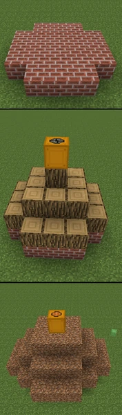 A free-form Charcoal Pit