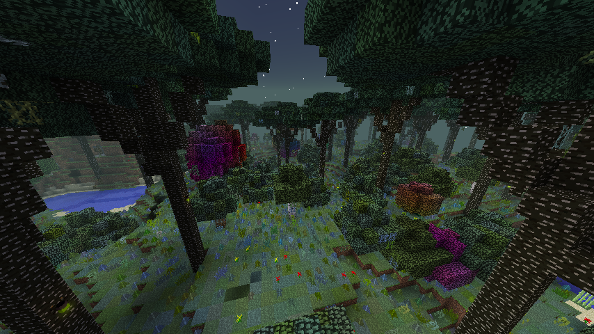 Mystical Oak Tree - Minecraft Mod