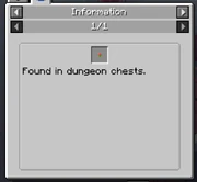 The Information tab (Red Orchid)