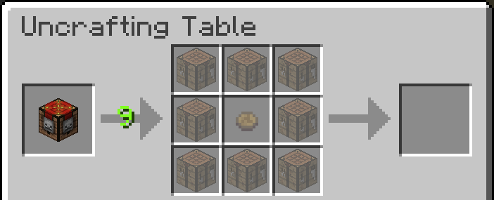 somewhat thing Steep Uncrafting Table - Official Feed The Beast Wiki