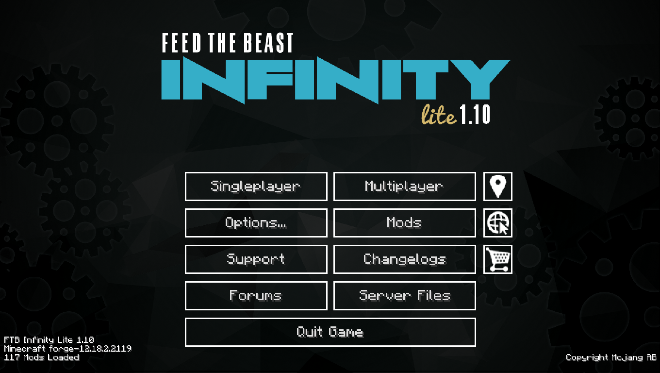 infinity lite mod list