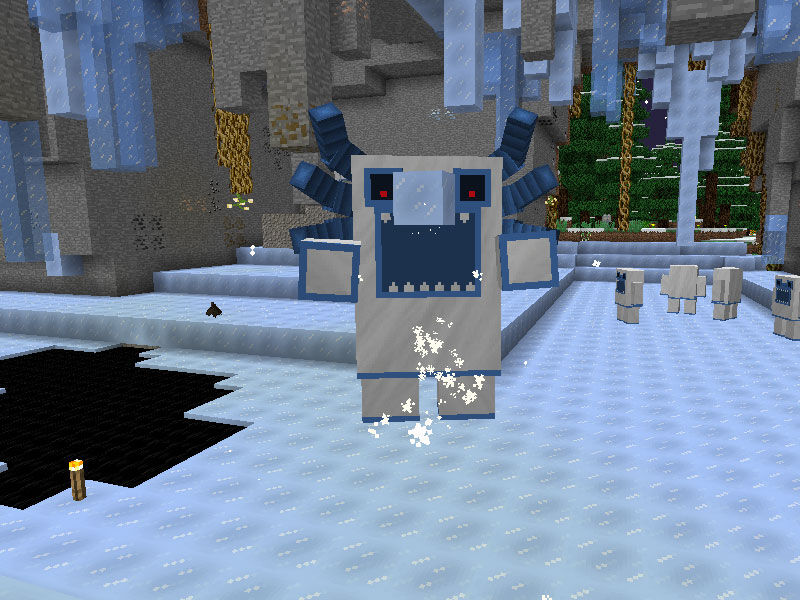 The Yeti in Minecraft : r/Minecraft