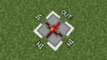 Project Red NOR Gate with WAILA