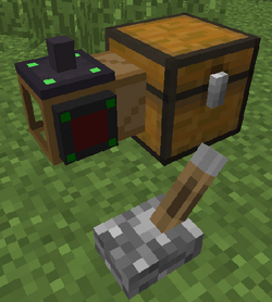 BuildCraft Leaf Cutter Usage 4